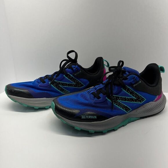 New Balance Nitrel Dynasoft Blue/Pink Trail‎ Running Shoes WTNTRLL4 Women's 9.5 - Picture 1 of 9